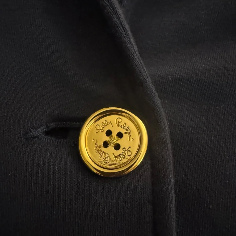 Lilly Pulitzer Navy Blazer XL - Picture 3 of 9